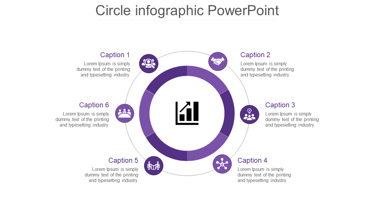 Free - Circle Infographic PowerPoint Design For Presentation